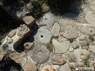 Ciudad de Vascos-Dolmen de Azután;club senderismo grupo de senderismo madrid